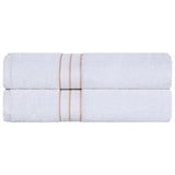 Ultra Plush Turkish Cotton Absorbent Solid 2 Piece Bath Sheet Set - Bath Sheet by Superior Brand