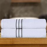 Ultra Plush Turkish Cotton Absorbent Solid 2 Piece Bath Sheet Set - Bath Sheet by Superior Brand
