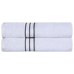 Ultra Plush Turkish Cotton Absorbent Solid 2 Piece Bath Sheet Set - Bath Sheet by Superior Brand