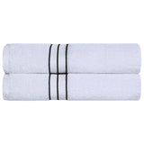 Ultra Plush Turkish Cotton Absorbent Solid 2 Piece Bath Sheet Set - Bath Sheet by Superior Brand