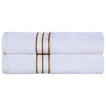 Ultra Plush Turkish Cotton Absorbent Solid 2 Piece Bath Sheet Set - Bath Sheet by Superior Brand