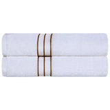Ultra Plush Turkish Cotton Absorbent Solid 2 Piece Bath Sheet Set - Bath Sheet by Superior Brand