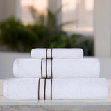 Hotel Turkish Cotton Solid Towel Set 3 Piece - Towel Set by Superior Brand
