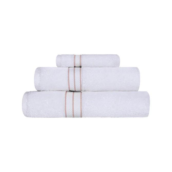 Hotel Turkish Cotton Solid Towel Set 3 Piece - Towel Set by Superior Brand