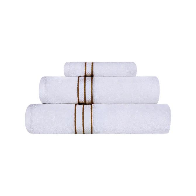 Hotel Turkish Cotton Solid Towel Set 3 Piece - Towel Set by Superior Brand