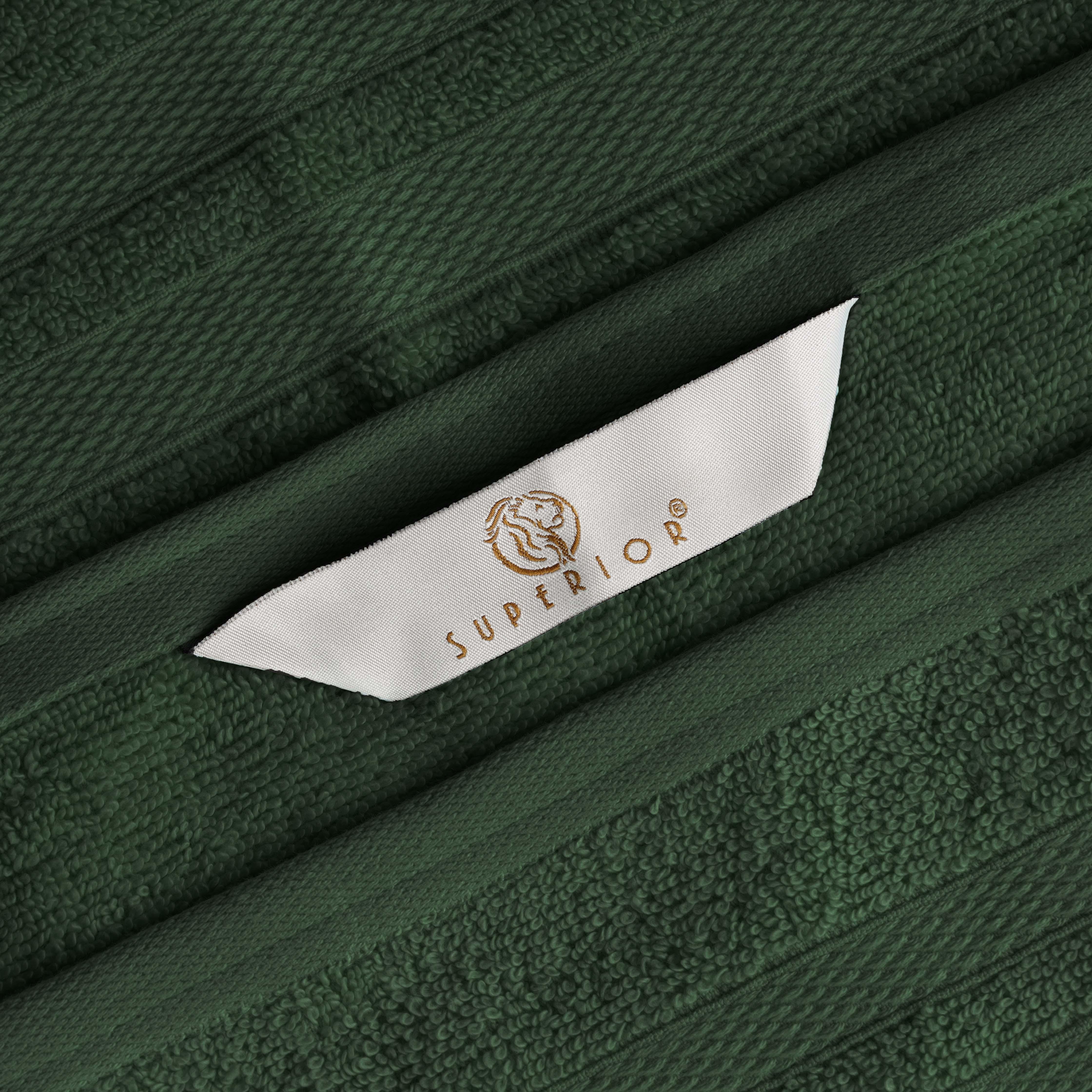 Ultra-Soft Cotton Absorbent Quick-Drying 12 Piece Assorted Towel Set - Towel Set by Superior Brand