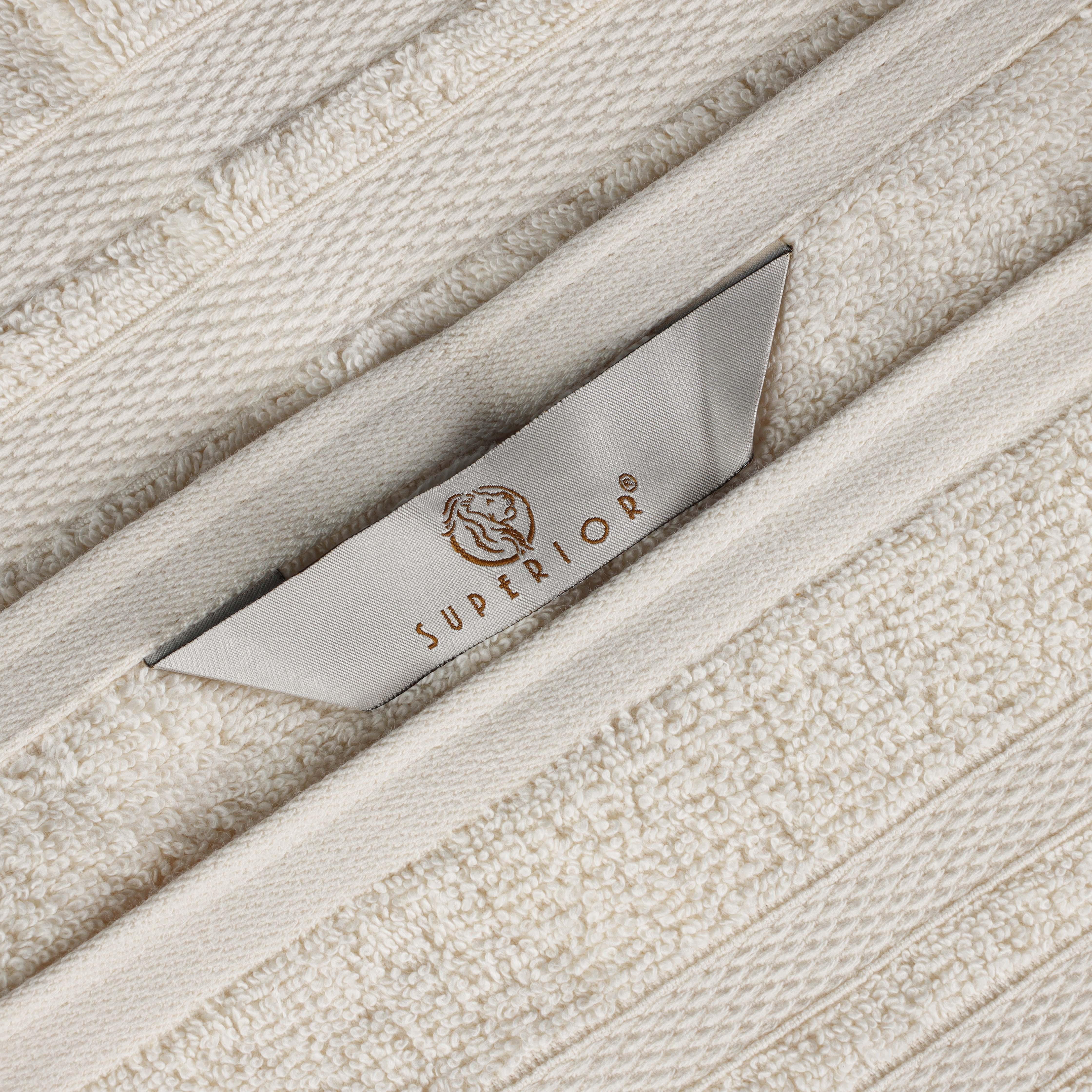 Ultra-Soft Cotton Absorbent Quick-Drying 12 Piece Assorted Towel Set - Towel Set by Superior Brand