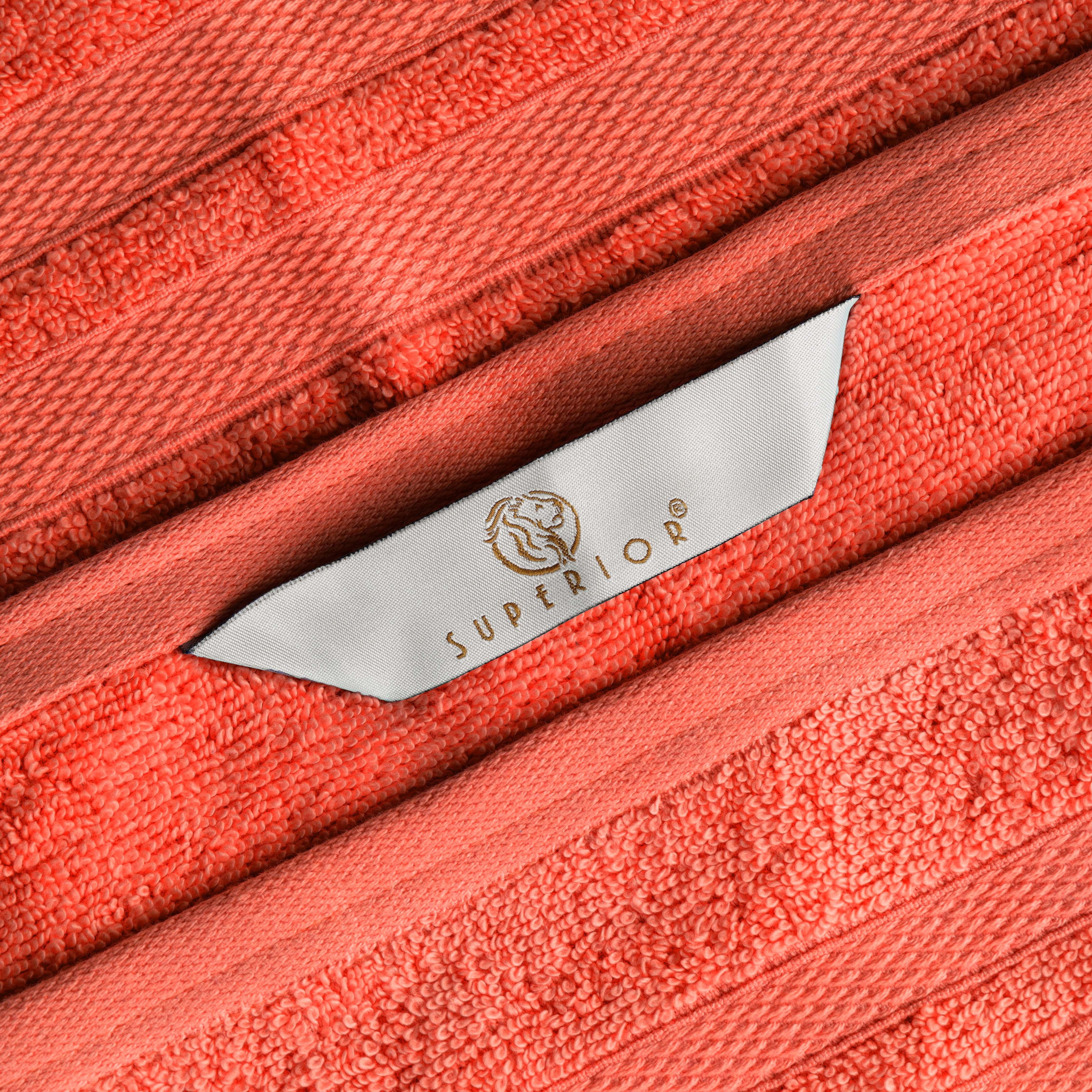 Ultra-Soft Cotton Absorbent Quick-Drying 12 Piece Assorted Towel Set - Towel Set by Superior Brand