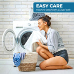 Ultra-Soft Cotton Solid Medium Weight Absorbent Bath Towel Set of 2 - Towel Set by Superior Brand