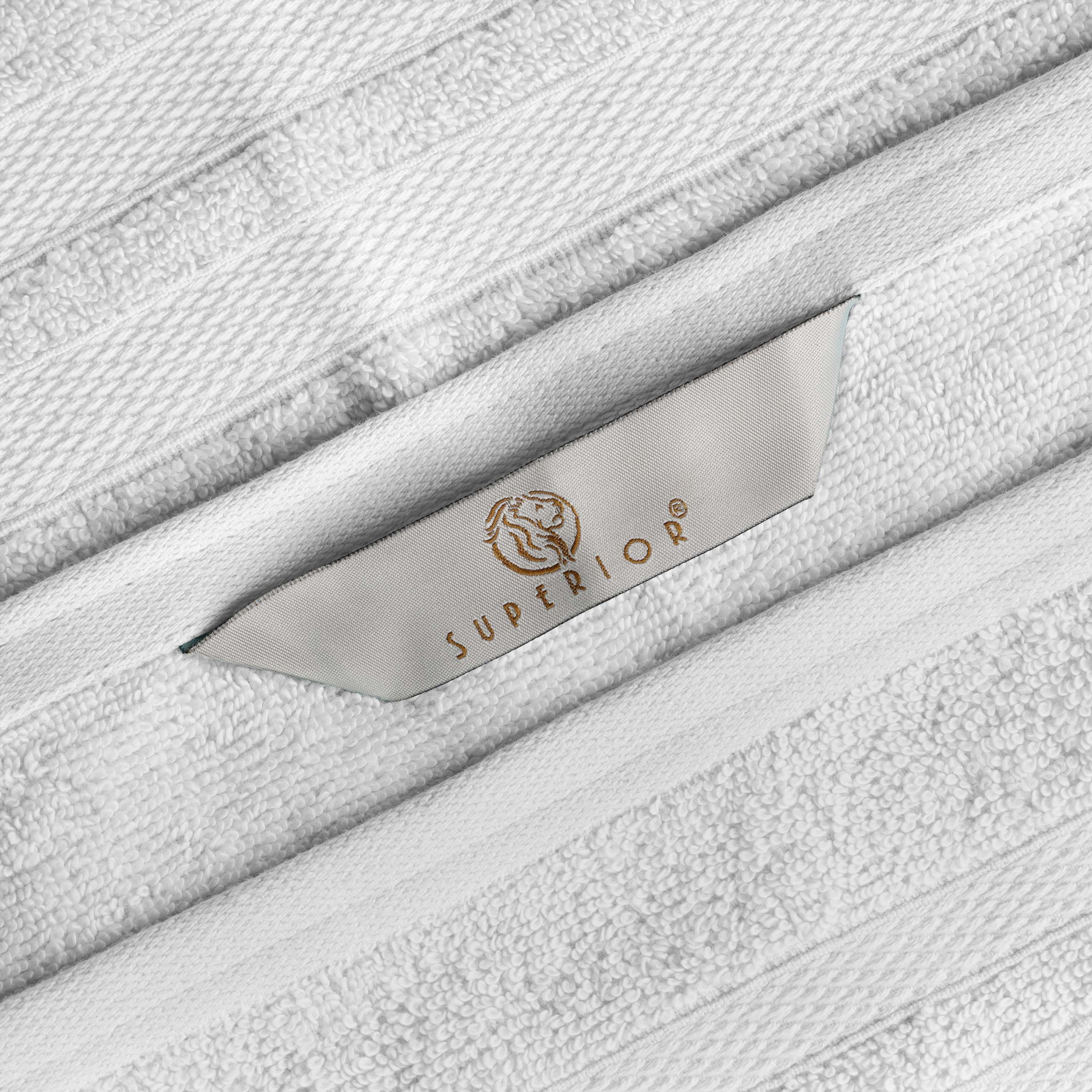 Ultra-Soft Cotton Solid Medium Weight Absorbent Bath Towel Set of 2 - Towel Set by Superior Brand