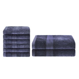 Ultra-Soft Rayon from Bamboo Cotton Blend Bath and Hand Towel Set - Towel Set by Superior Brand