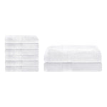 Ultra-Soft Rayon from Bamboo Cotton Blend Bath and Hand Towel Set - Towel Set by Superior Brand