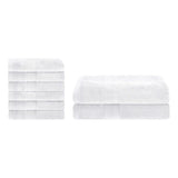 Ultra-Soft Rayon from Bamboo Cotton Blend Bath and Hand Towel Set - Towel Set by Superior Brand
