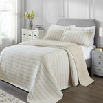 Valencia Cotton Reversible Medium Weight Matelasse Bedspread Set - Bedspread by Superior Brand