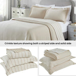 Valencia Cotton Reversible Medium Weight Matelasse Bedspread Set - Bedspread by Superior Brand