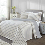 Valencia Cotton Reversible Medium Weight Matelasse Bedspread Set - Bedspread by Superior Brand