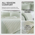 Valencia Cotton Reversible Medium Weight Matelasse Bedspread Set - Bedspread by Superior Brand