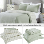 Valencia Cotton Reversible Medium Weight Matelasse Bedspread Set - Bedspread by Superior Brand