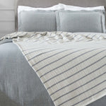 Valencia Cotton Reversible Medium Weight Matelasse Bedspread Set - Bedspread by Superior Brand