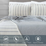 Valencia Cotton Reversible Medium Weight Matelasse Bedspread Set - Bedspread by Superior Brand