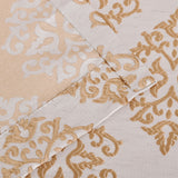 Venetian Damask Jacquard Grommet Traditional Curtain Panel Set - Semi Sheer Curtains by Superior Brand