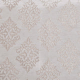 Venetian Damask Jacquard Grommet Traditional Curtain Panel Set - Semi Sheer Curtains by Superior Brand
