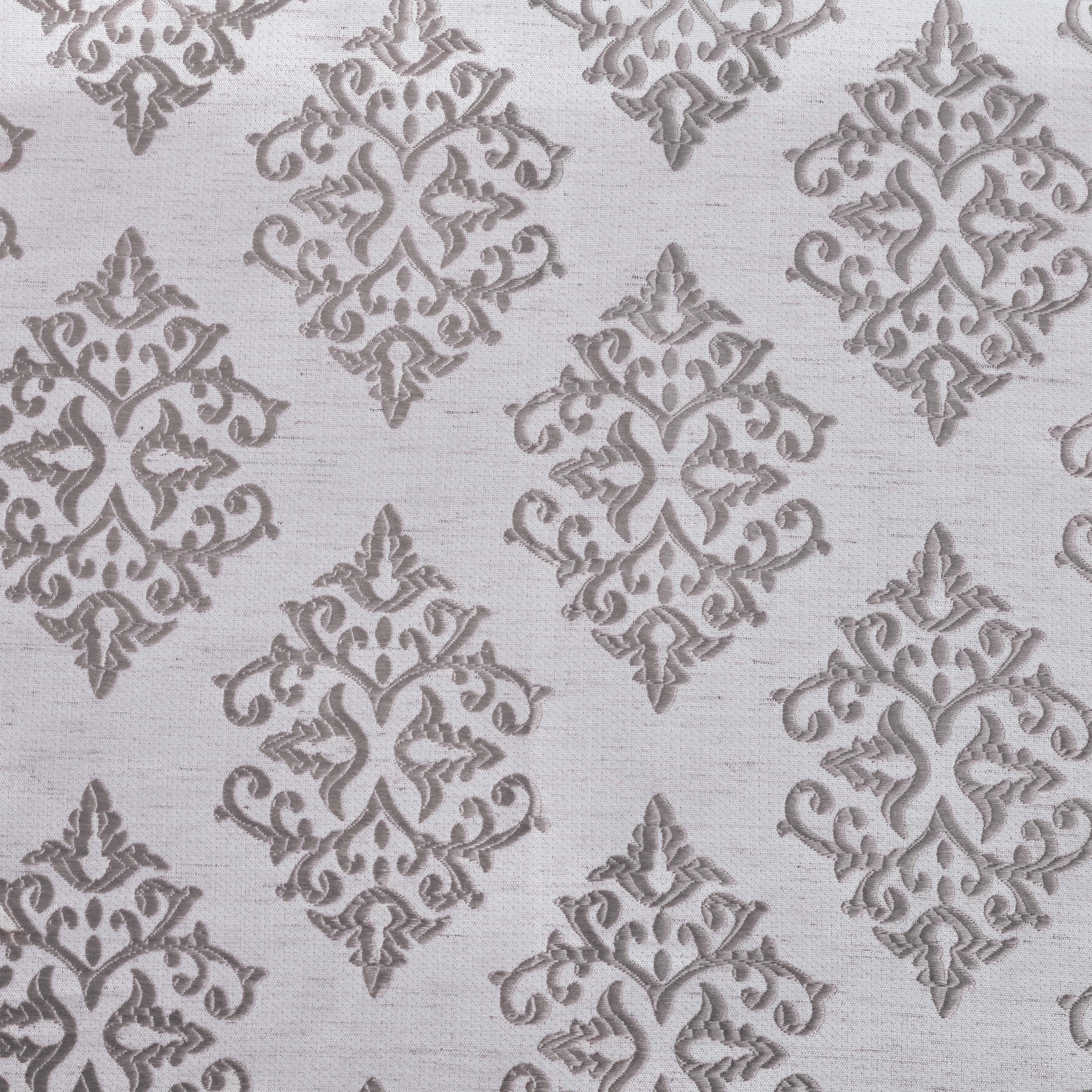 Venetian Damask Jacquard Grommet Traditional Curtain Panel Set - Semi Sheer Curtains by Superior Brand