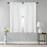 Venetian Damask Jacquard Grommet Traditional Curtain Panel Set - Semi Sheer Curtains by Superior Brand