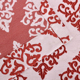 Venetian Damask Jacquard Grommet Traditional Curtain Panel Set - Semi Sheer Curtains by Superior Brand