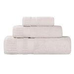 Venice Zero Twist Cotton Medium Weight Absorbent 3 Piece Towel Set - Towel Set by Superior Brand