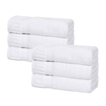 Zero Twist Cotton Hand Towels 6 Piece Venice Collection - Hand Towel by Superior Brand