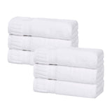 Zero Twist Cotton Hand Towels 6 Piece Venice Collection - Hand Towel by Superior Brand