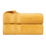 Zero Twist Cotton Medium Weight Soft Bath Towel Set of 2 - Bath Towel by Superior Brand