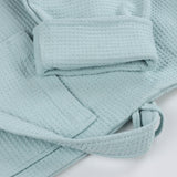Waffle Weave Cotton Soft Lightweight Oversized Unisex Adult Bath Robe - Bath Robe by Superior Brand