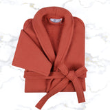 Waffle Weave Cotton Soft Lightweight Oversized Unisex Adult Bath Robe - Bath Robe by Superior Brand