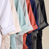 Waffle Weave Cotton Soft Lightweight Oversized Unisex Adult Bath Robe - Bath Robe by Superior Brand