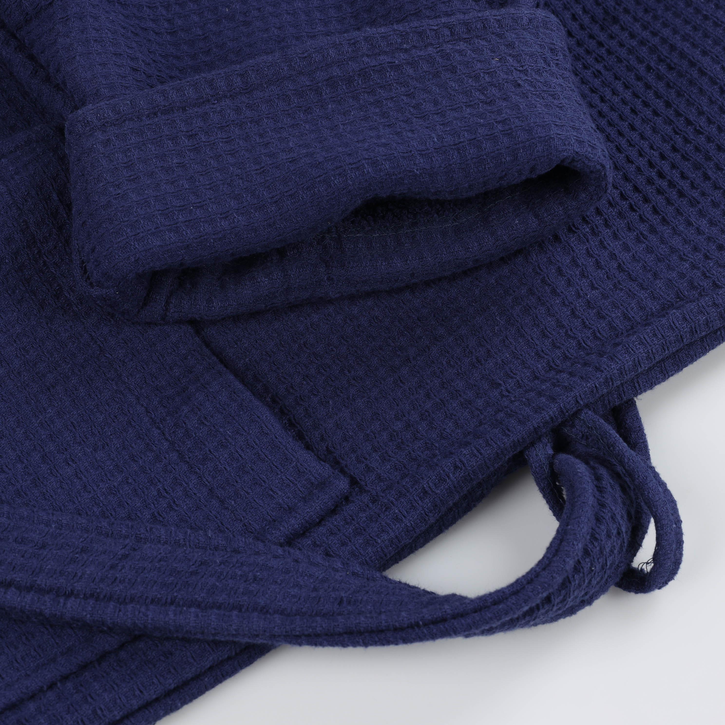 Waffle Weave Cotton Soft Lightweight Oversized Unisex Adult Bath Robe - Bath Robe by Superior Brand