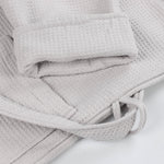 Waffle Weave Cotton Soft Lightweight Oversized Unisex Adult Bath Robe - Bath Robe by Superior Brand