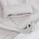 Waffle Weave Cotton Soft Lightweight Oversized Unisex Adult Bath Robe - Bath Robe by Superior Brand