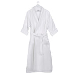 Waffle Weave Cotton Soft Lightweight Oversized Unisex Adult Bath Robe - Bath Robe by Superior Brand