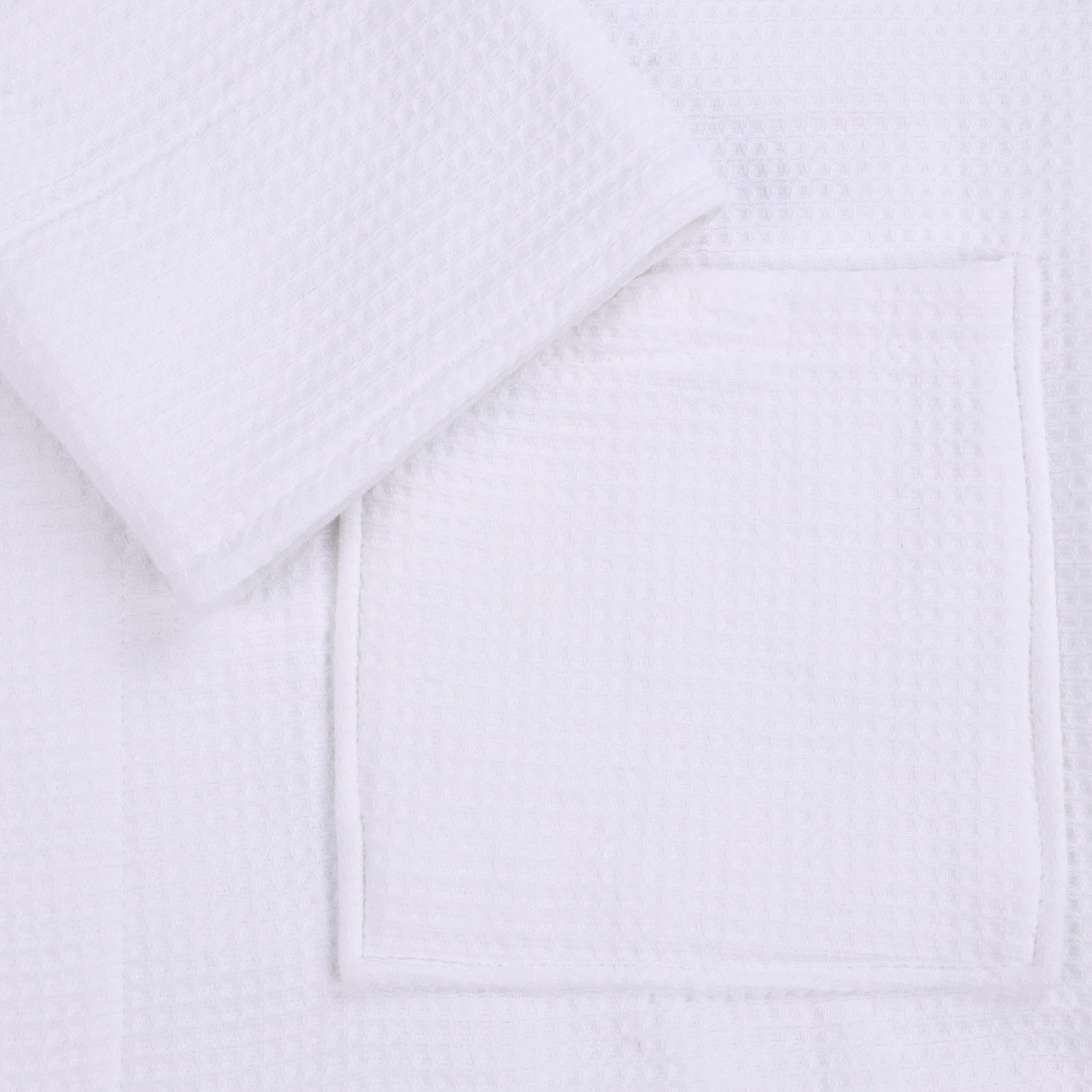 Waffle Weave Cotton Soft Lightweight Oversized Unisex Adult Bath Robe - Bath Robe by Superior Brand