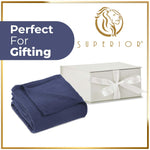 100% Cotton Waffle Blanket – Cooling Waffle Weave, Lightweight & Breathable - Blanket by Superior Brand