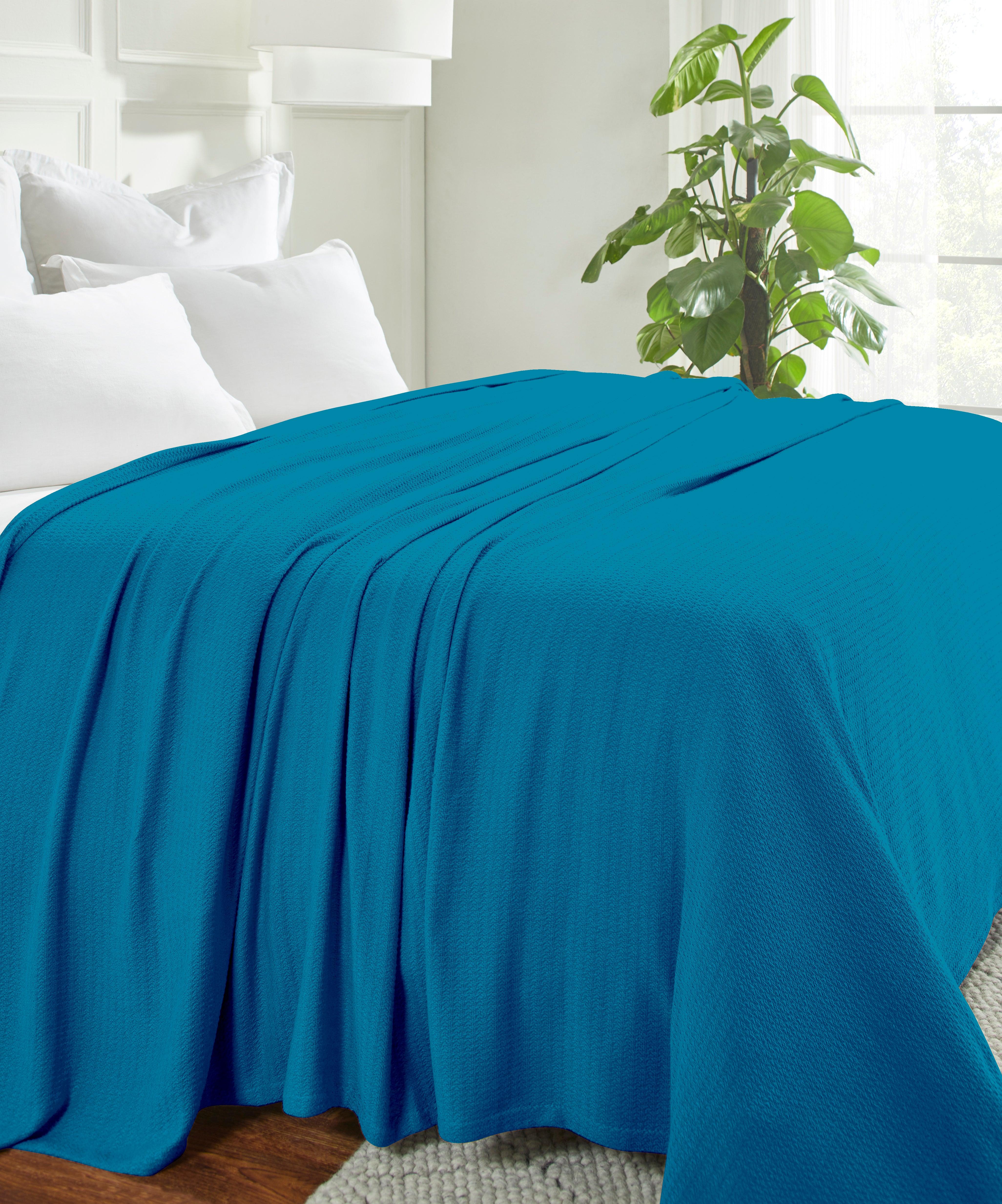 100% Cotton Waffle Blanket – Cooling Waffle Weave, Lightweight & Breathable - Blanket by Superior Brand
