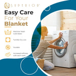 100% Cotton Waffle Blanket – Cooling Waffle Weave, Lightweight & Breathable - Blanket by Superior Brand