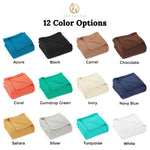 100% Cotton Waffle Blanket – Cooling Waffle Weave, Lightweight & Breathable - Blanket by Superior Brand