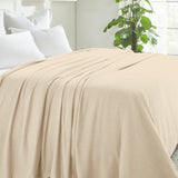 100% Cotton Waffle Blanket – Cooling Waffle Weave, Lightweight & Breathable - Blanket by Superior Brand