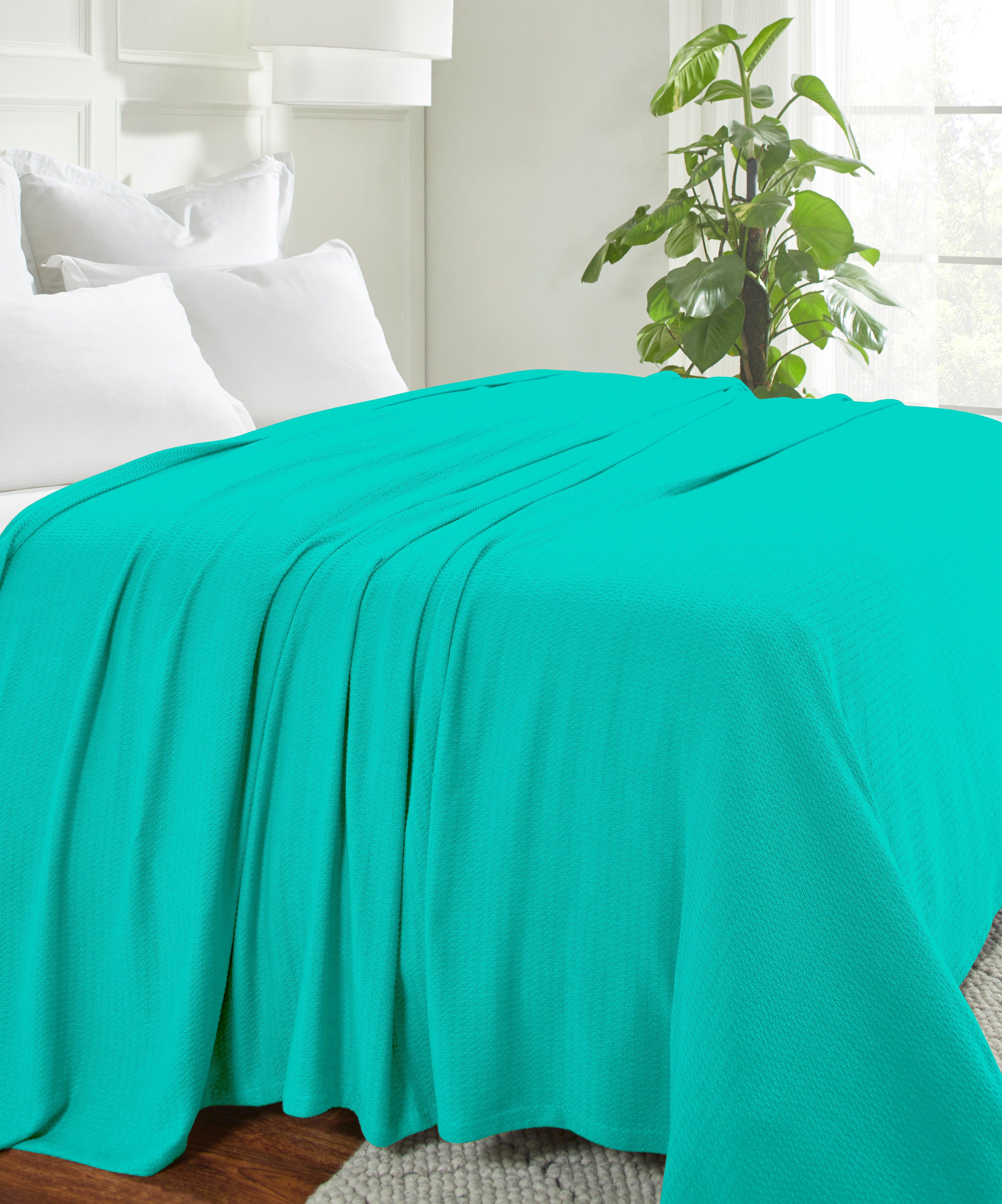 100% Cotton Waffle Blanket – Cooling Waffle Weave, Lightweight & Breathable - Blanket by Superior Brand