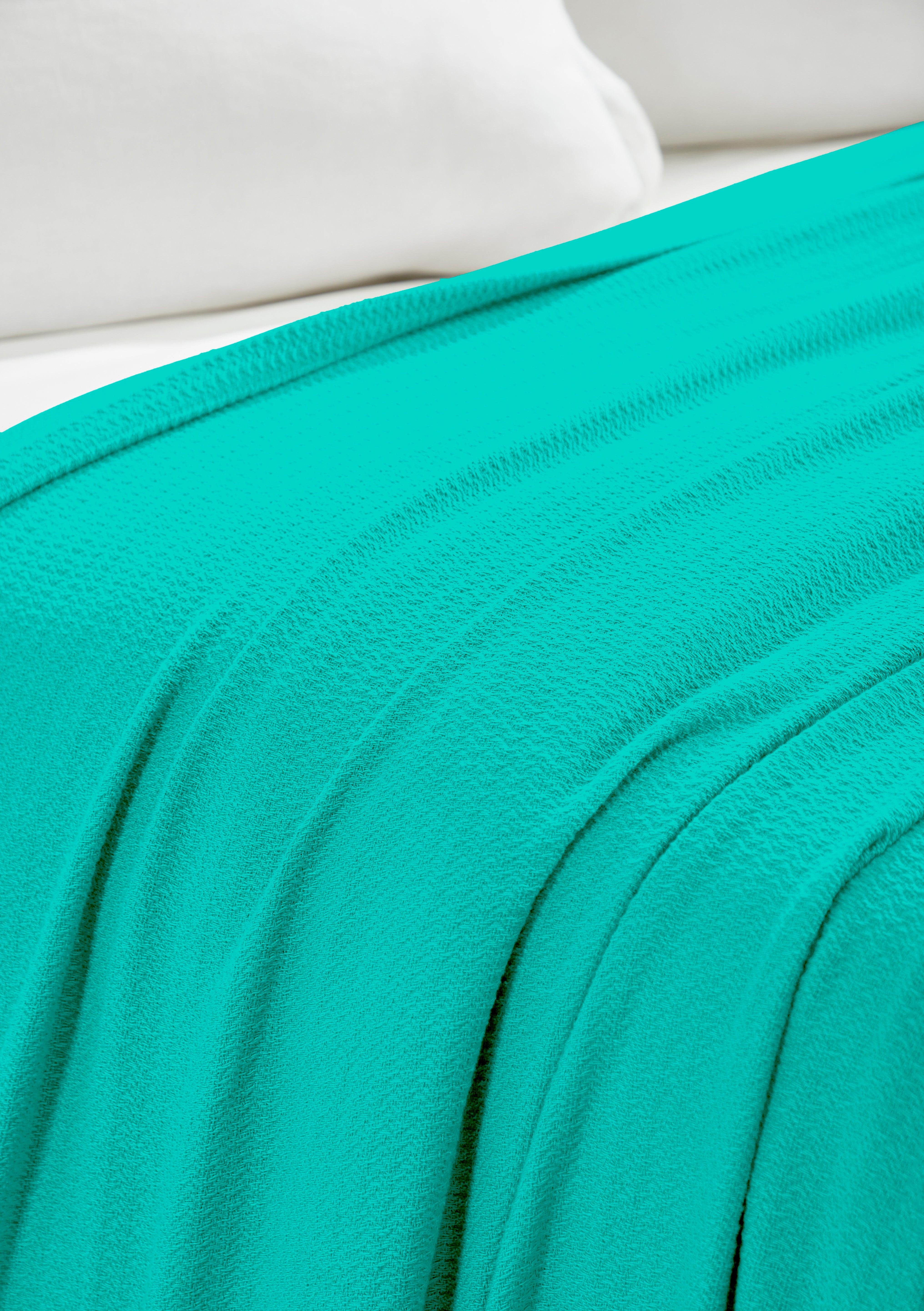 100% Cotton Waffle Blanket – Cooling Waffle Weave, Lightweight & Breathable - Blanket by Superior Brand