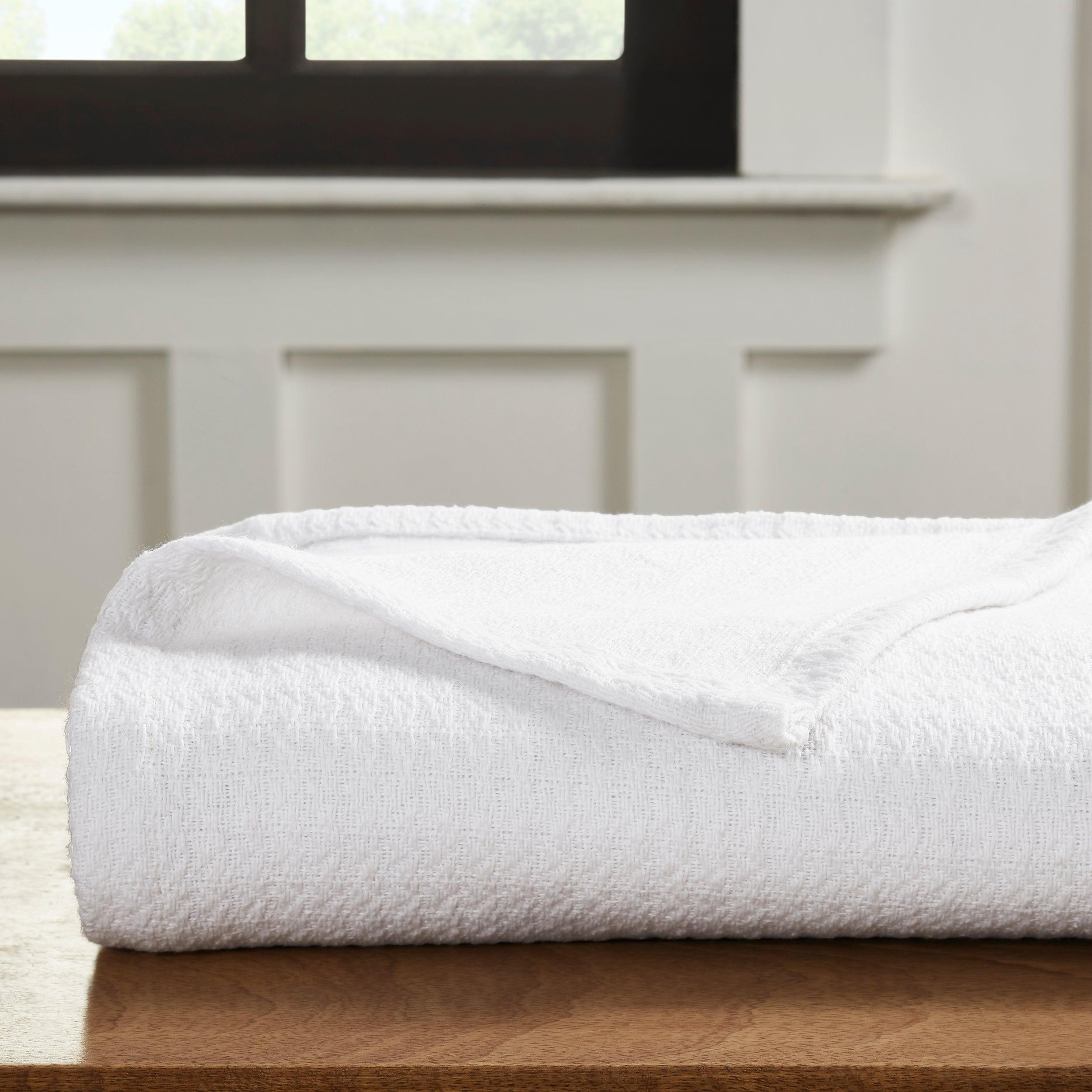 100% Cotton Waffle Blanket – Cooling Waffle Weave, Lightweight & Breathable - Blanket by Superior Brand
