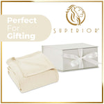 100% Cotton Waffle Blanket – Cooling Waffle Weave, Lightweight & Breathable - Blanket by Superior Brand